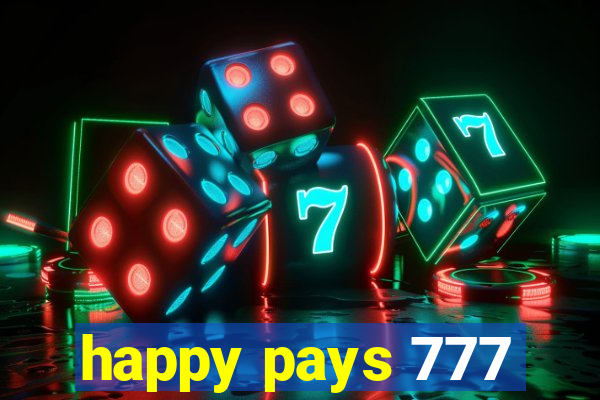 happy pays 777